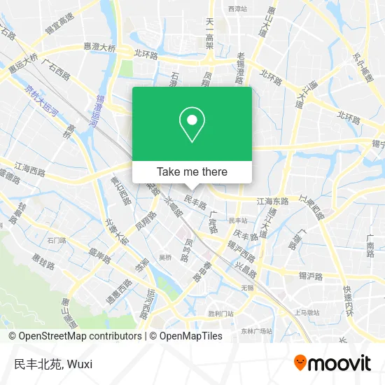 民丰北苑 map