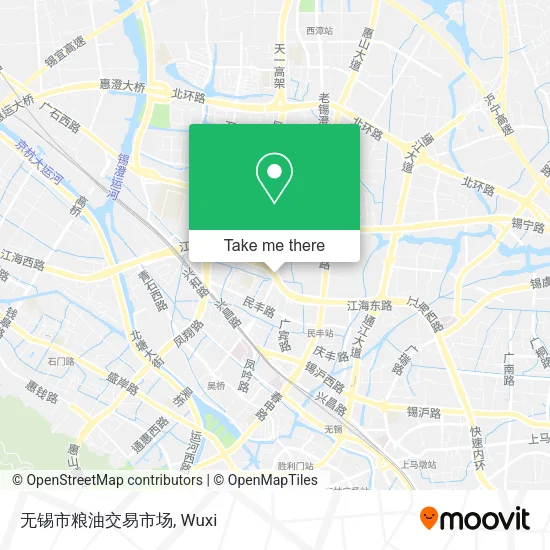 无锡市粮油交易市场 map