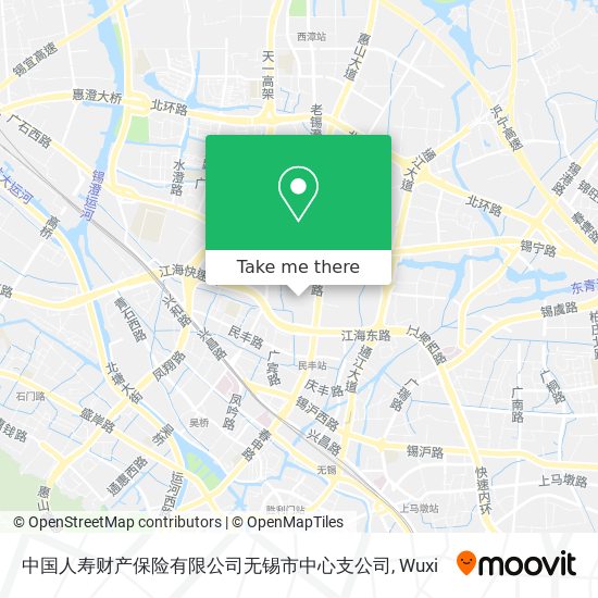 中国人寿财产保险有限公司无锡市中心支公司 map