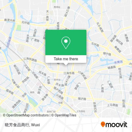 晓芳食品商行 map