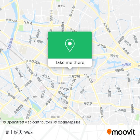 青山饭店 map