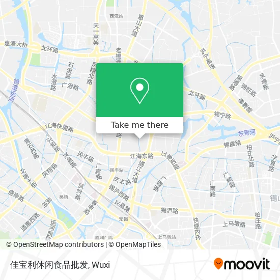 佳宝利休闲食品批发 map