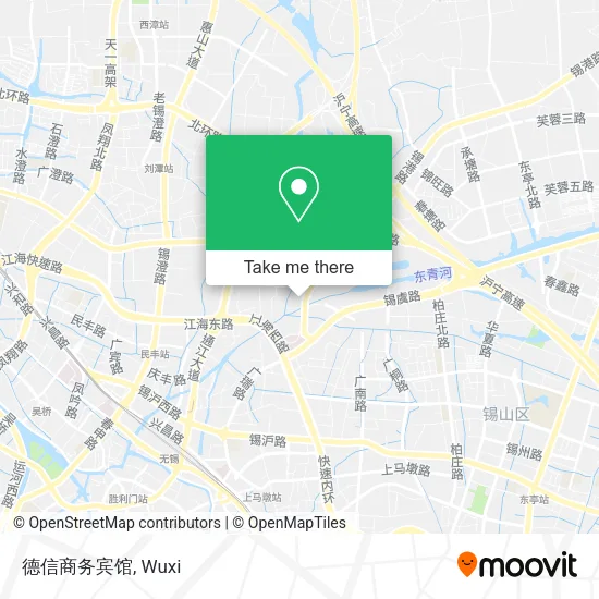 德信商务宾馆 map
