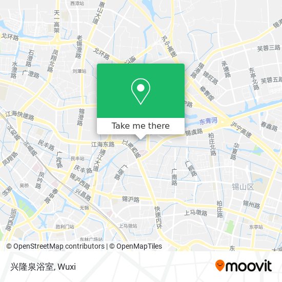 兴隆泉浴室 map