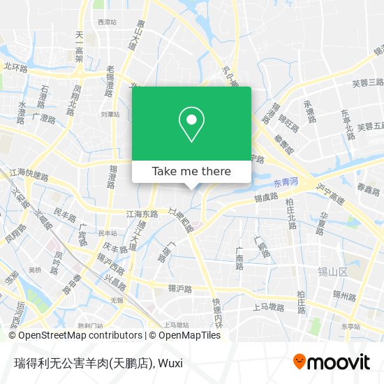 瑞得利无公害羊肉(天鹏店) map