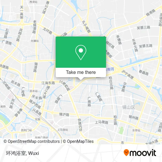环鸿浴室 map