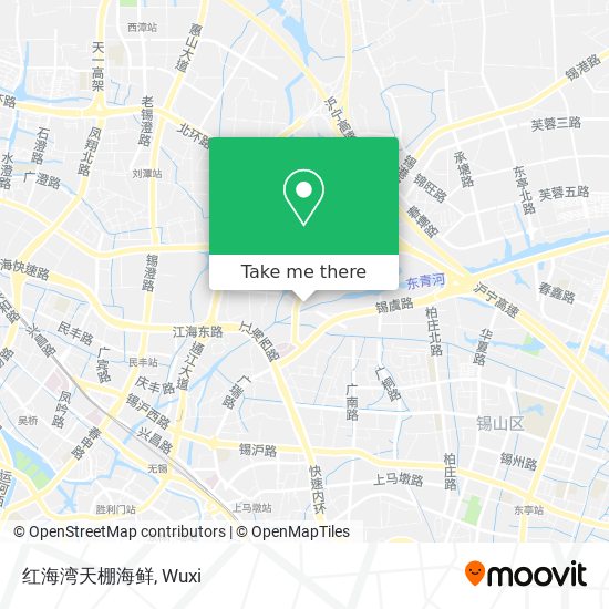 红海湾天棚海鲜 map