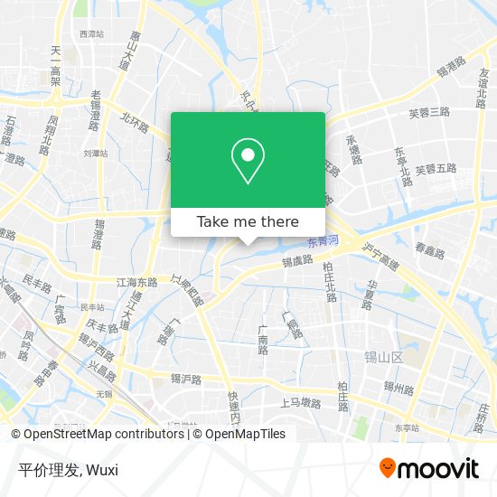 平价理发 map