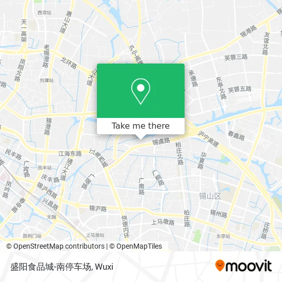 盛阳食品城-南停车场 map