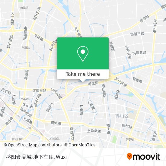 盛阳食品城-地下车库 map