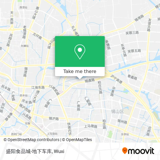 盛阳食品城-地下车库 map