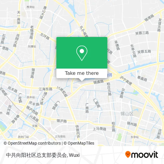 中共向阳社区总支部委员会 map