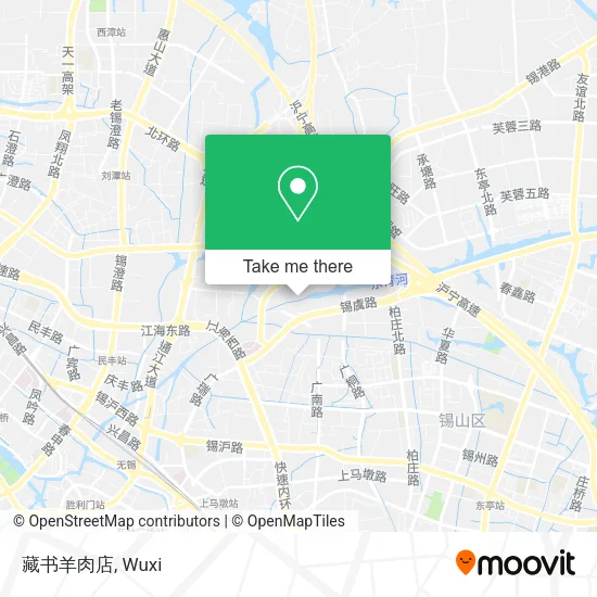 藏书羊肉店 map