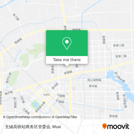 无锡高铁站商务区管委会 map
