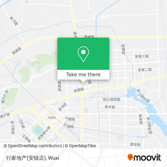 行家地产(安镇店) map