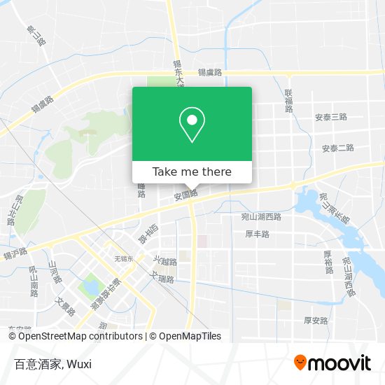 百意酒家 map