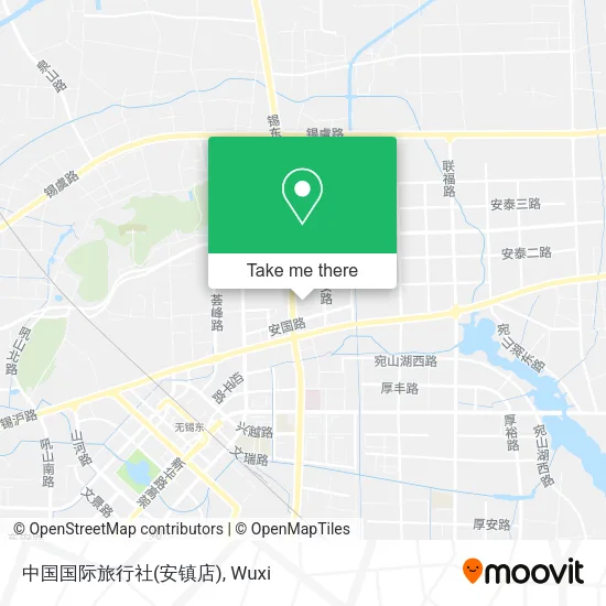 中国国际旅行社(安镇店) map
