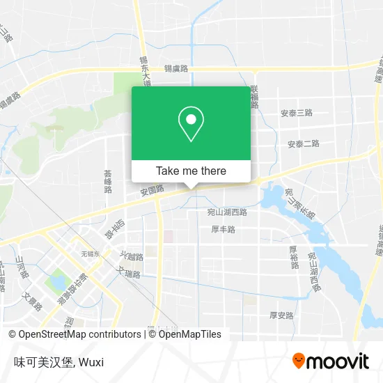味可美汉堡 map