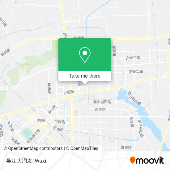 吴江大润发 map