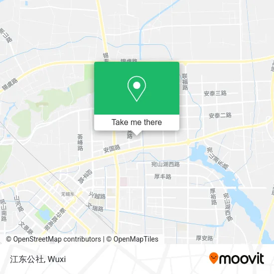 江东公社 map