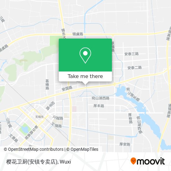 樱花卫厨(安镇专卖店) map