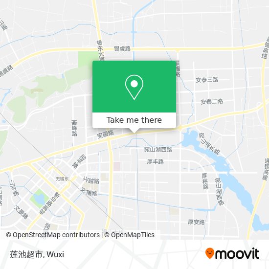 莲池超市 map