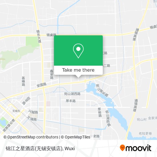 锦江之星酒店(无锡安镇店) map