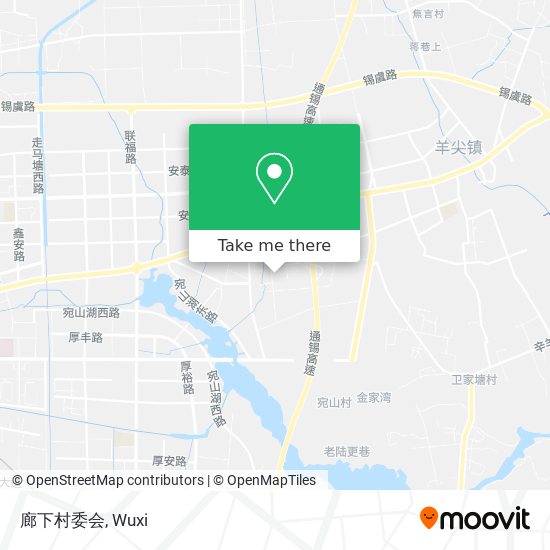 廊下村委会 map