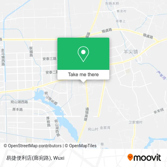 易捷便利店(廊宛路) map