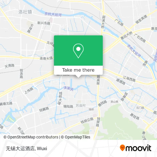 无锡大运酒店 map