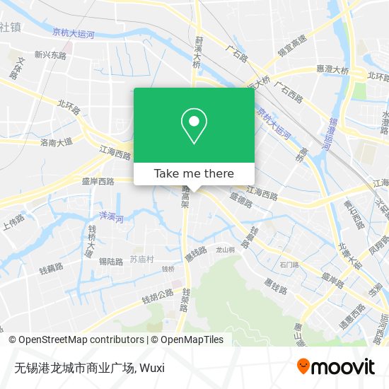 无锡港龙城市商业广场 map