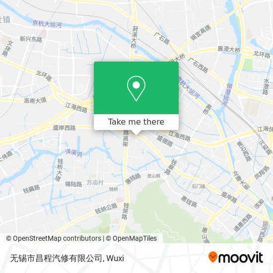 无锡市昌程汽修有限公司 map