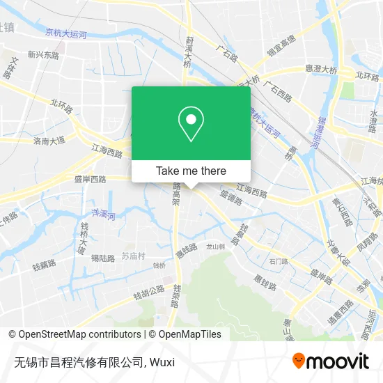 无锡市昌程汽修有限公司 map