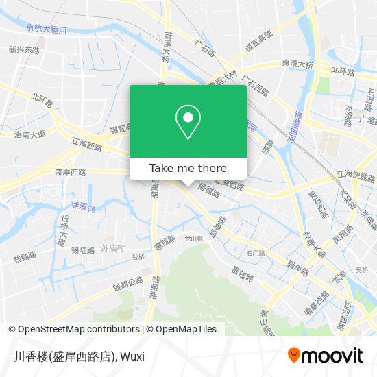 川香楼(盛岸西路店) map