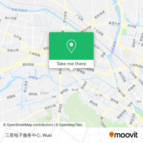 三星电子服务中心 map