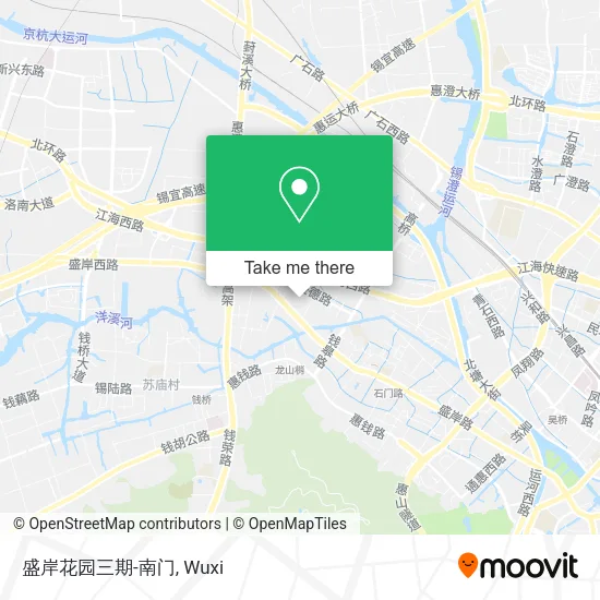 盛岸花园三期-南门 map