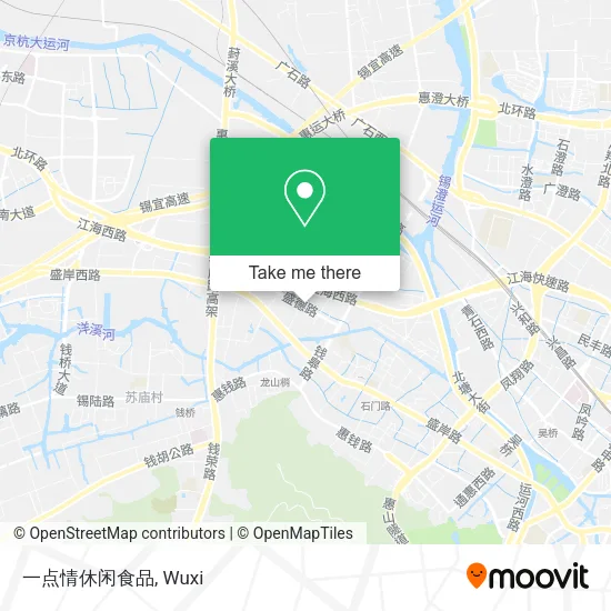 一点情休闲食品 map