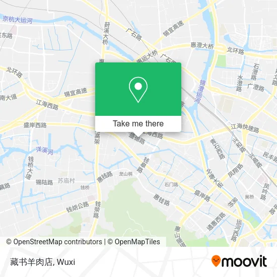 藏书羊肉店 map
