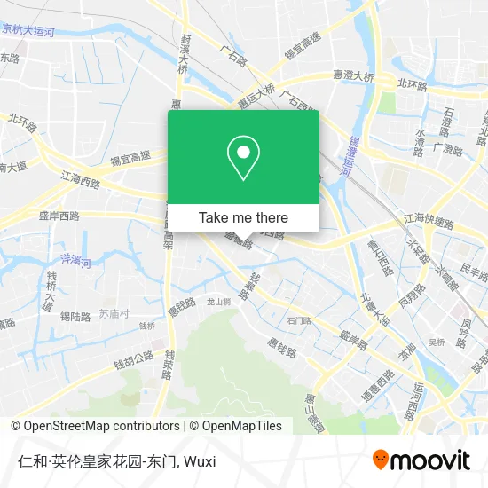 仁和·英伦皇家花园-东门 map