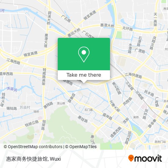 惠家商务快捷旅馆 map