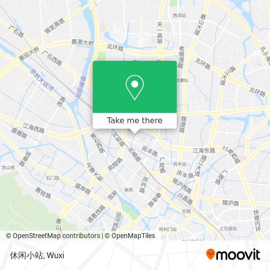 休闲小站 map