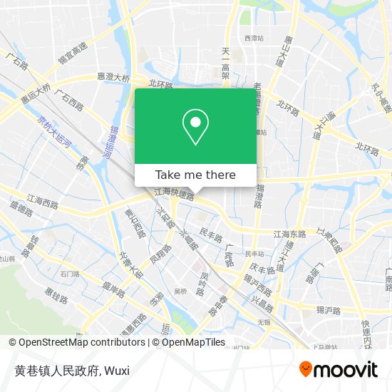 黄巷镇人民政府 map