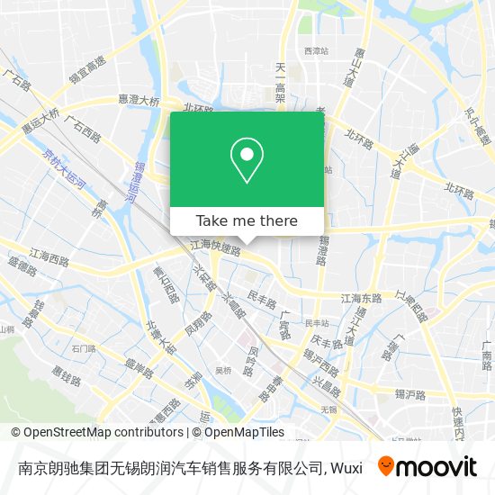 南京朗驰集团无锡朗润汽车销售服务有限公司 map