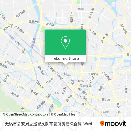 无锡市公安局交巡警支队车管所黄巷综合科 map