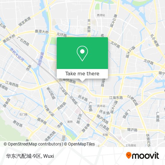 华东汽配城-9区 map