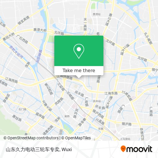 山东久力电动三轮车专卖 map