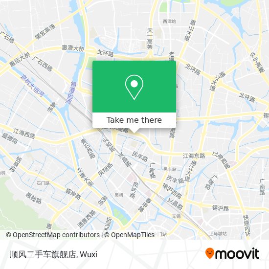 顺风二手车旗舰店 map