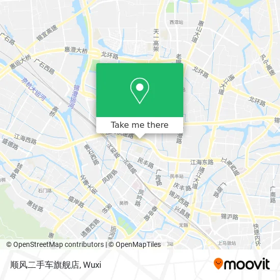 顺风二手车旗舰店 map