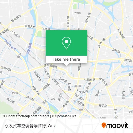 永发汽车空调音响商行 map