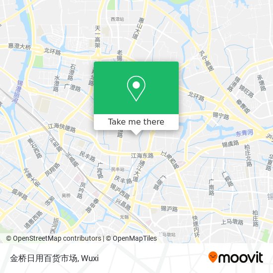 金桥日用百货市场 map